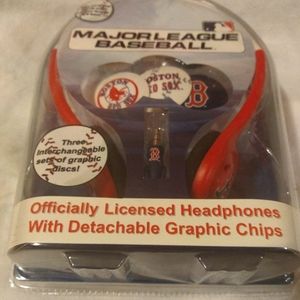 Boston Red Sox License Headphone Set.